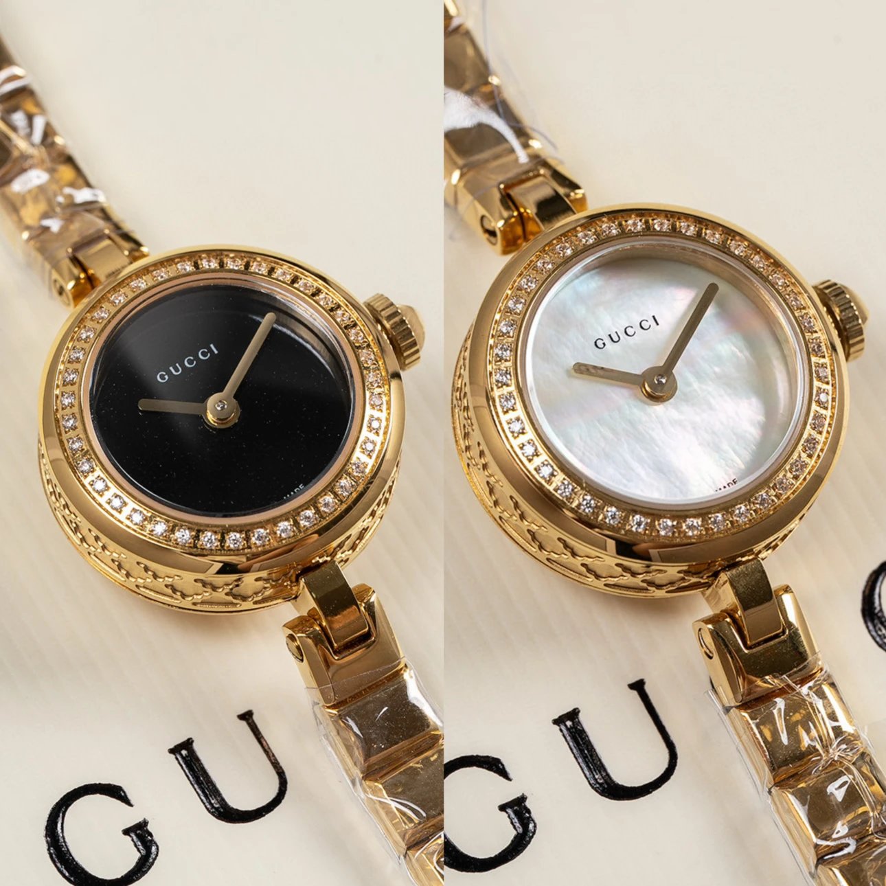 Gucci Diamond Bezel 
