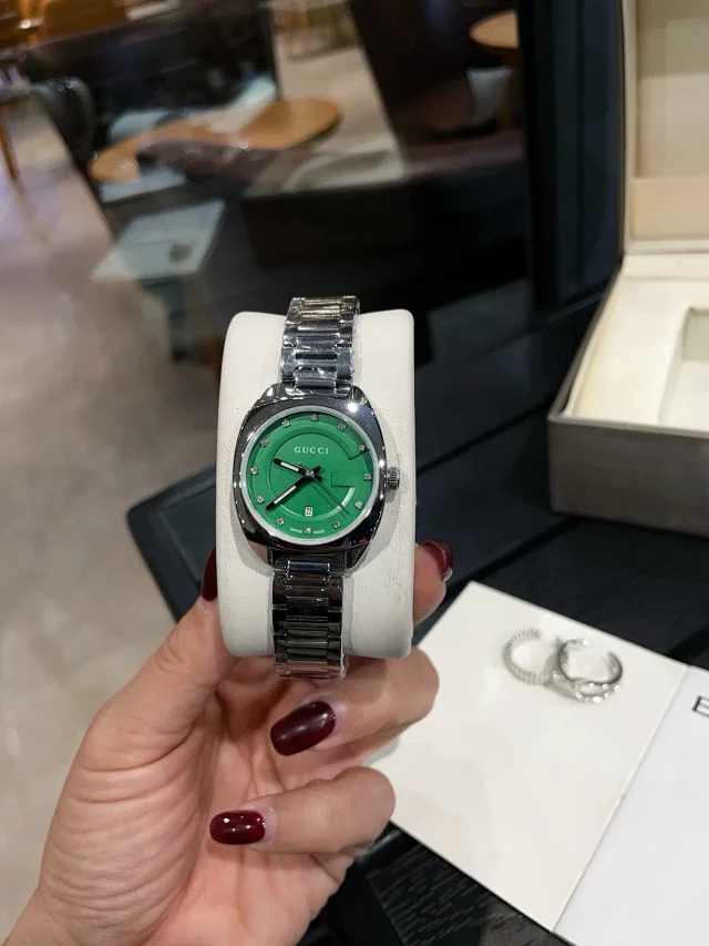 Gucci Watches G-logo dial stainless steel bracelet watch product detail image 63