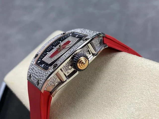 Richard Mille Watches RM 007-1 diamond-set tonneau watch product detail image 25