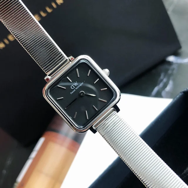 Daniel Wellington Watches Square-case mesh bracelet watch product detail image 41