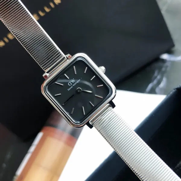 Design Daniel Wellington Square White Silver Watch Watches - 42