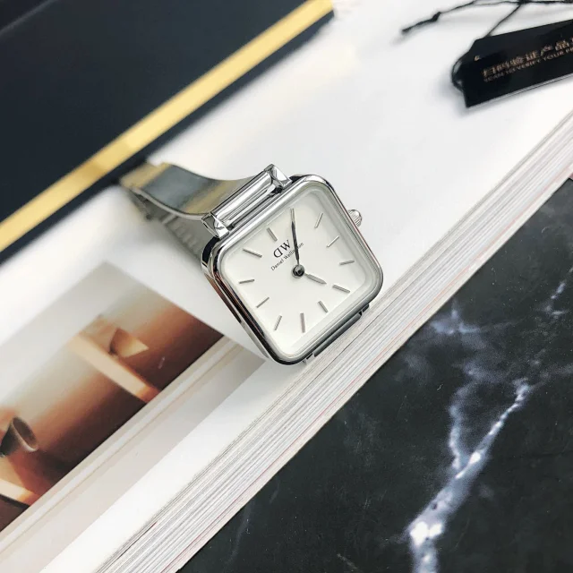 Daniel Wellington Watches Square-case mesh bracelet watch product detail image 28