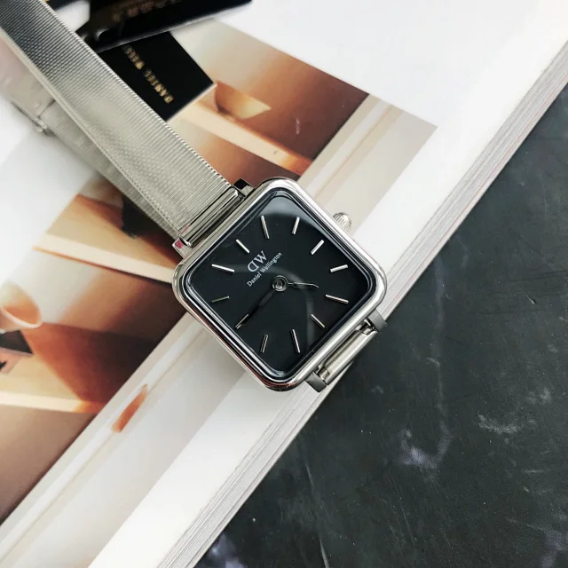 Daniel Wellington Watches Square-case mesh bracelet watch product detail image 39