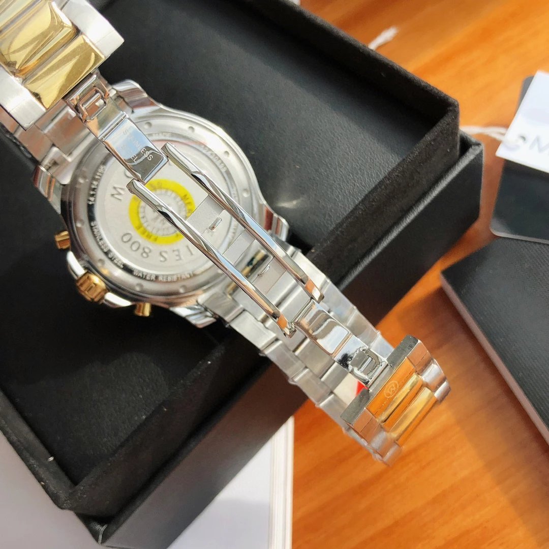 Movado Series 800 Chronograph Silver Stainless Steel Watch Watches - 18