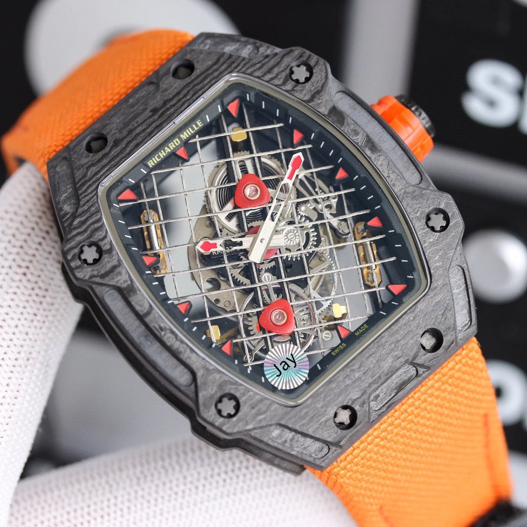 Richard Mille Watches RM 27-04 Tourbillon Skeleton Dial Textile Strap image 5