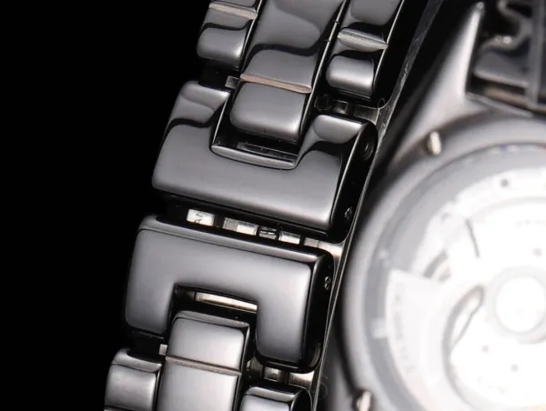 Chanel J12 Automatic White Ceramic Diamond Bezel Watch Watches - 19