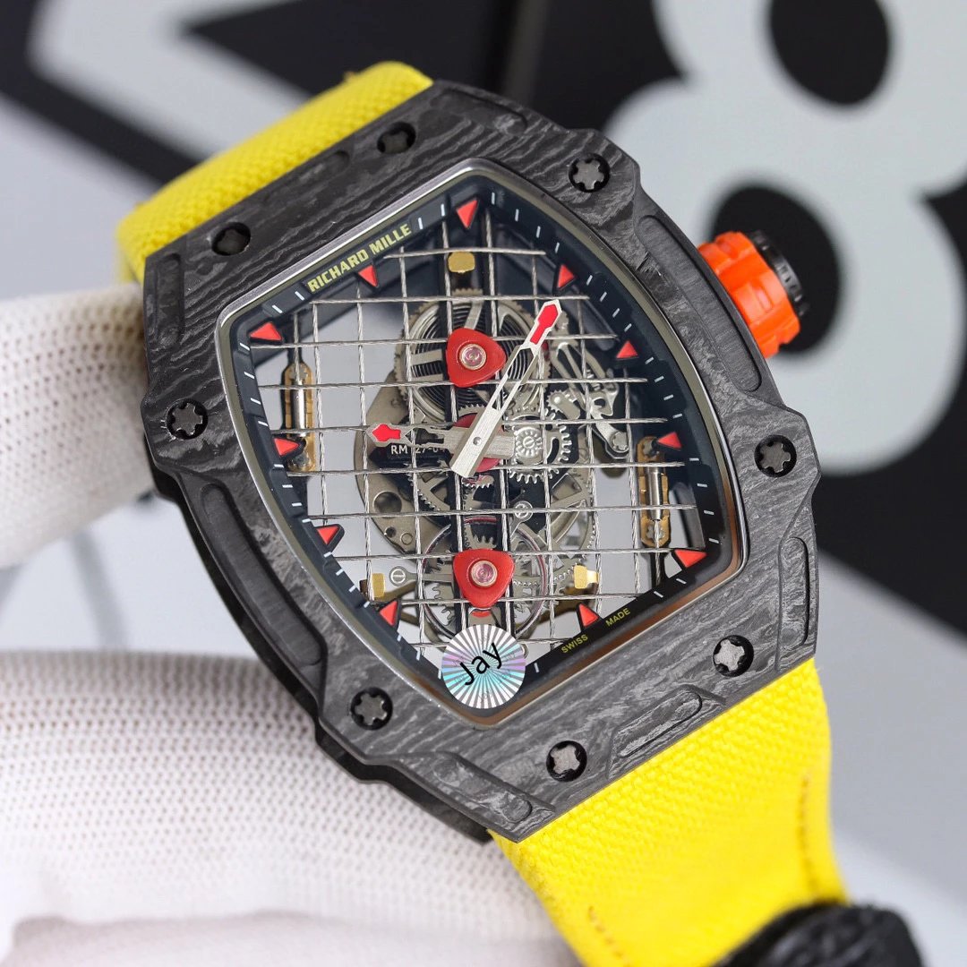 Richard Mille Watches RM 27-04 Tourbillon Skeleton Dial Textile Strap image 3
