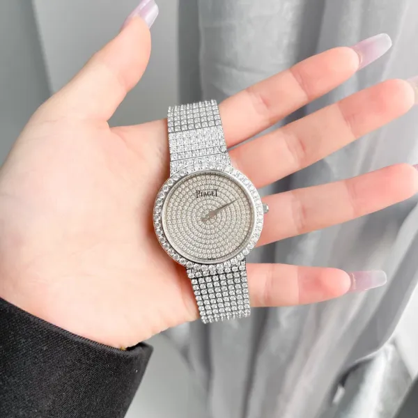 Design Piaget Possession Diamond-Encrusted White Gold Watch Watches - 6