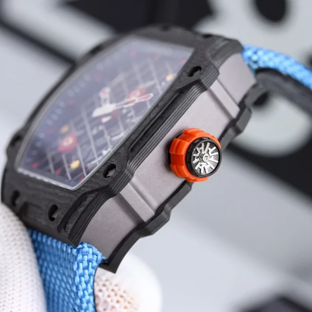 Richard Mille Watches RM 27-04 Tourbillon Skeleton Dial Textile Strap product detail image 4