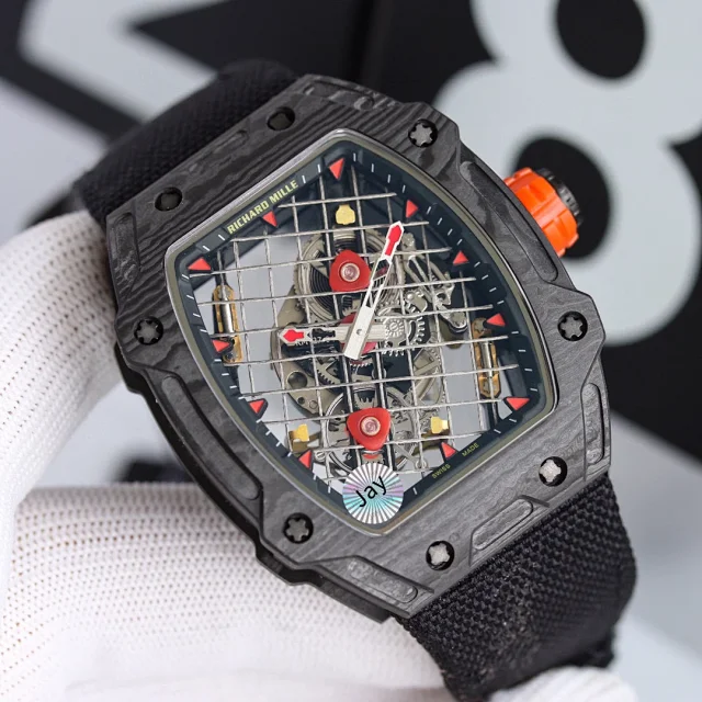 Richard Mille Watches RM 27-04 Tourbillon Skeleton Dial Textile Strap product detail image 13