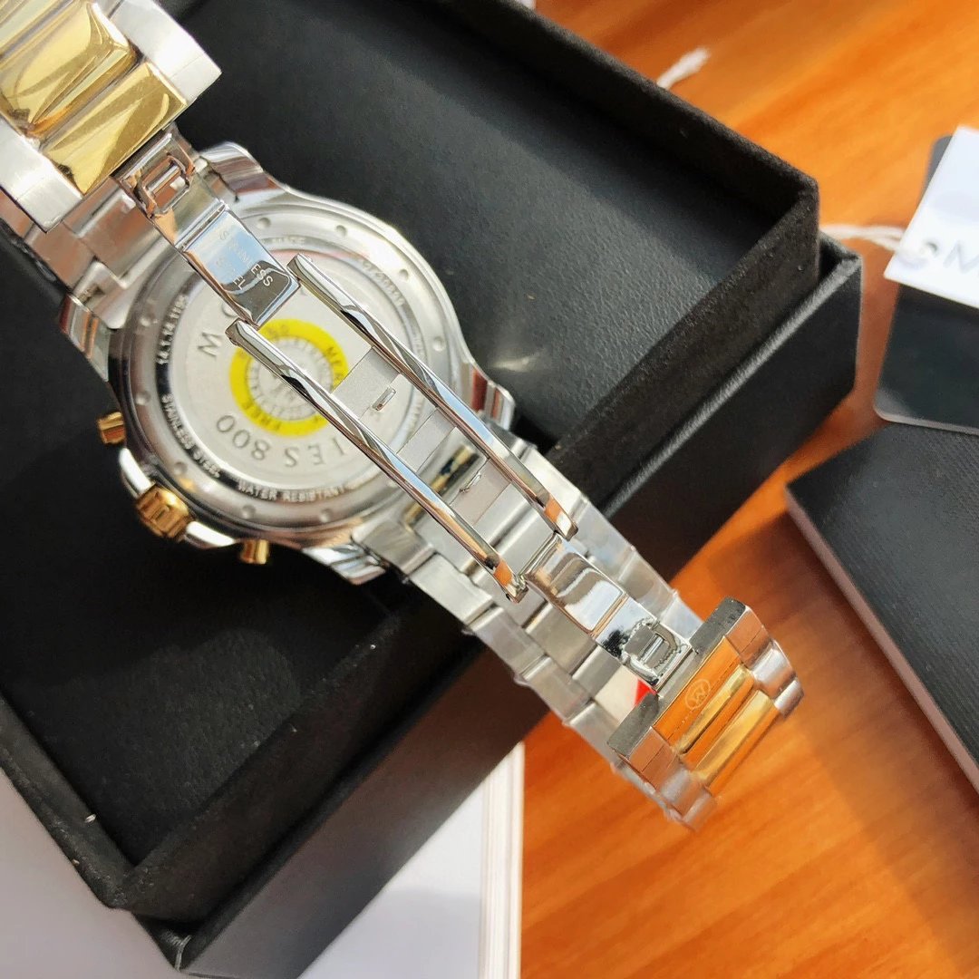 Movado Series 800 Chronograph Silver Stainless Steel Watch Watches - 28