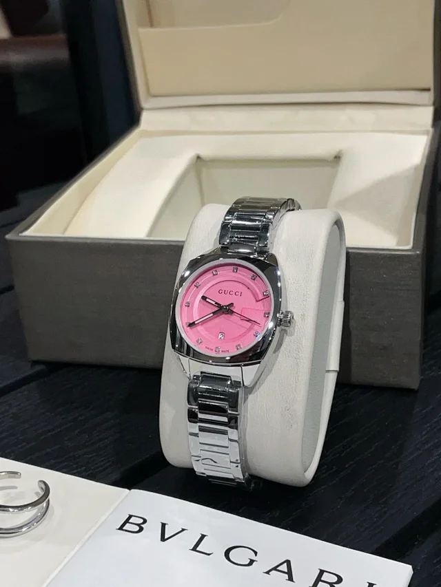 Gucci Watches G-logo dial stainless steel bracelet watch product detail image 66