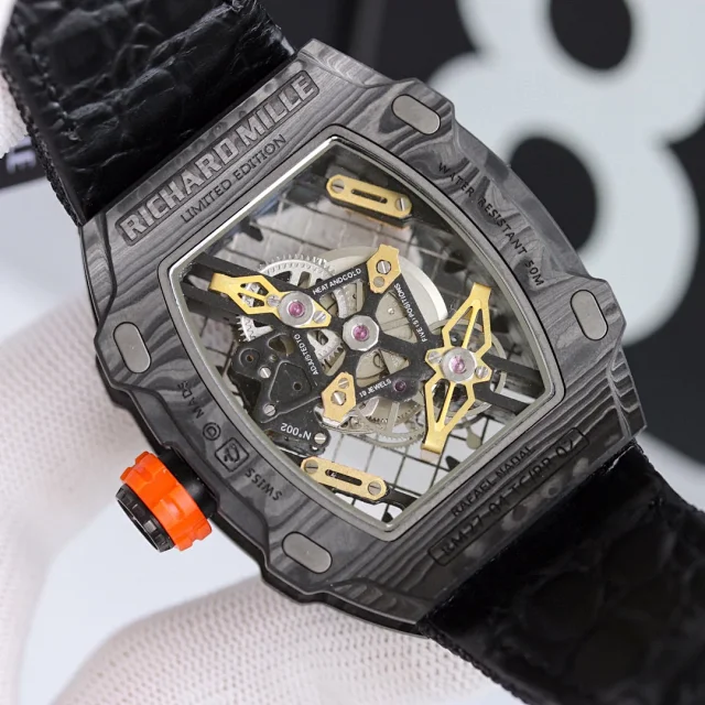 Richard Mille Watches RM 27-04 Tourbillon Skeleton Dial Textile Strap product detail image 16