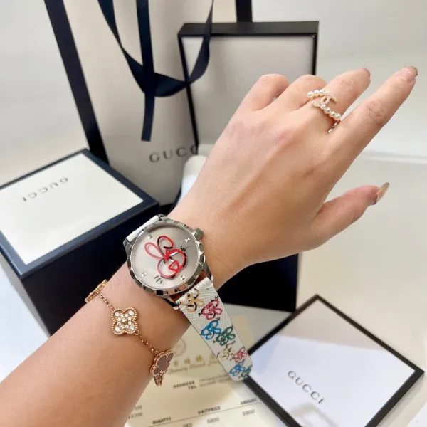 Gucci GG Marmont Rabbit Print Watch Multicolor Quartz Watch Watches - 7