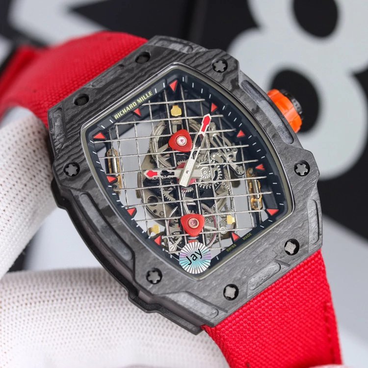 Richard Mille Watches RM 27-04 Tourbillon Skeleton Dial Textile Strap image 2