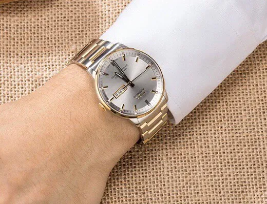 Design Mido Chronometer Automatic Silver Dial Rose Gold Bezel Mechanical Watch Watches - 4