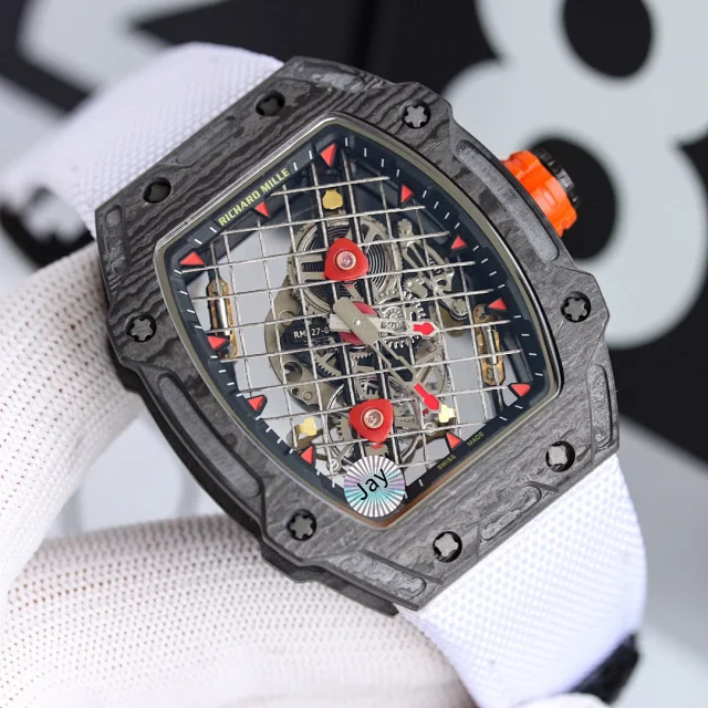 Richard Mille Watches RM 27-04 Tourbillon Skeleton Dial Textile Strap product detail image 12