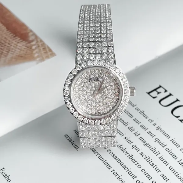 Design Piaget Possession Diamond-Encrusted White Gold Watch Watches - 11