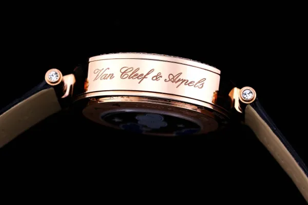 Van Cleef & Arpels Poetic Complications Fairy Blue Enamel Diamond Watch Watches - 8