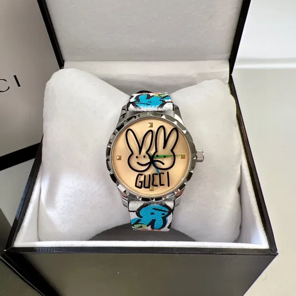 Gucci GG Marmont Rabbit Print Watch Multicolor Quartz Watch Watches - 3