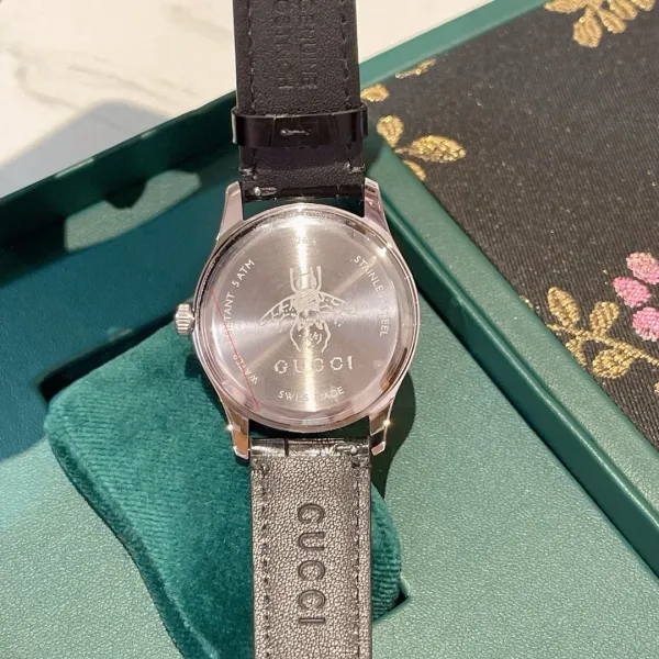 Gucci G-Timeless Pink Dial Stainless Steel Watch Watches - 34