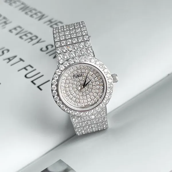 Design Piaget Possession Diamond-Encrusted White Gold Watch Watches - 12