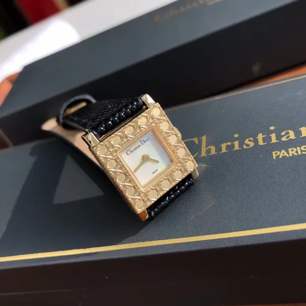 Dior La D de Dior Green Python Strap Quartz Watch Watches - 6