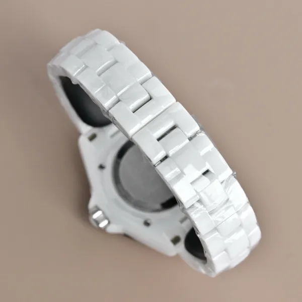 Chanel J12 Automatic White Ceramic Diamond Bezel Watch Watches - 63