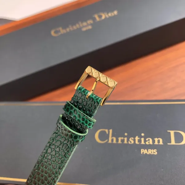 Dior La D de Dior Green Python Strap Quartz Watch Watches - 20