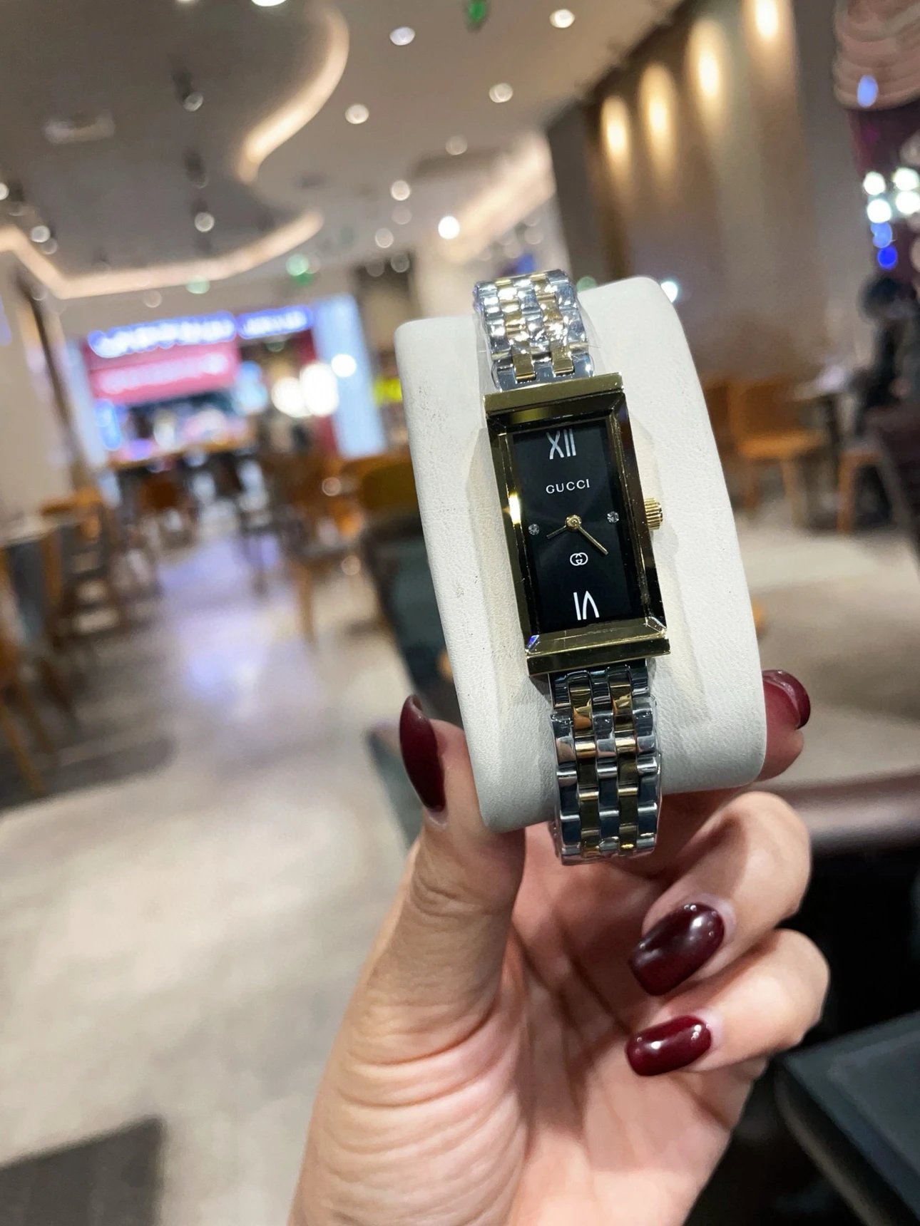 Gucci Watches G-Frame rectangular bracelet watch image 5