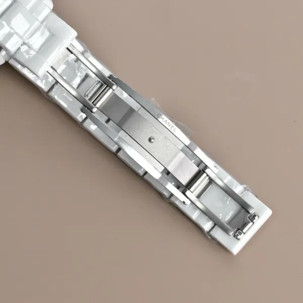 Chanel J12 Automatic White Ceramic Diamond Bezel Watch Watches - 65