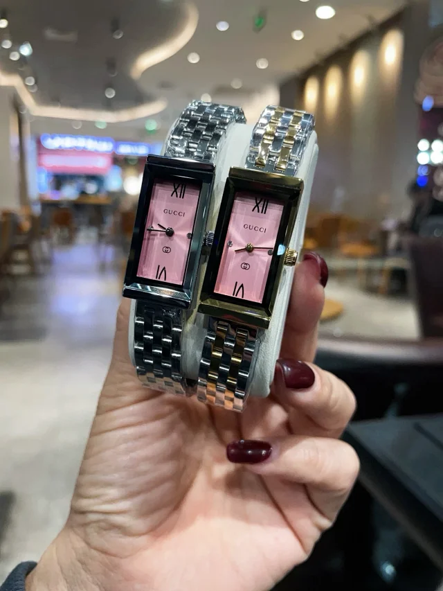 Gucci Watches G-Frame rectangular bracelet watch product detail image 52
