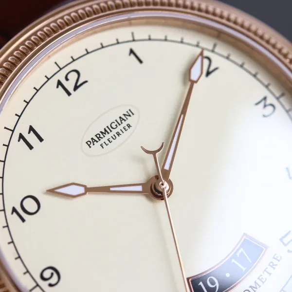 Design Parmigiani Fleurier Tonda Chronomètre Black Dial Mechanical Watch Watches - 26
