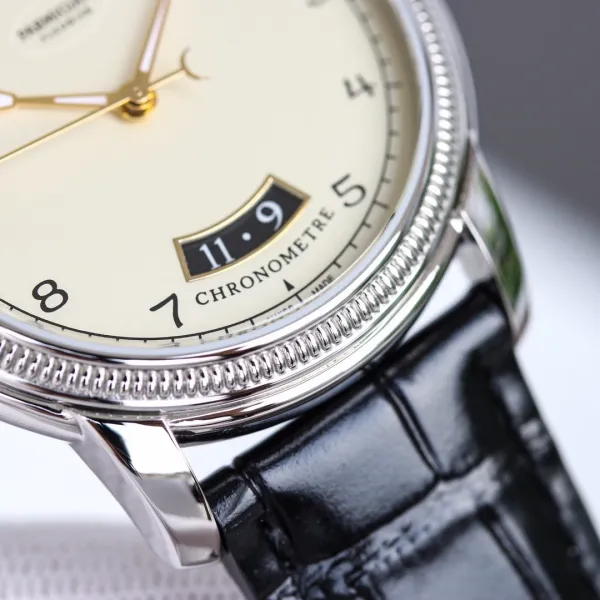 Design Parmigiani Fleurier Tonda Chronomètre Black Dial Mechanical Watch Watches - 10