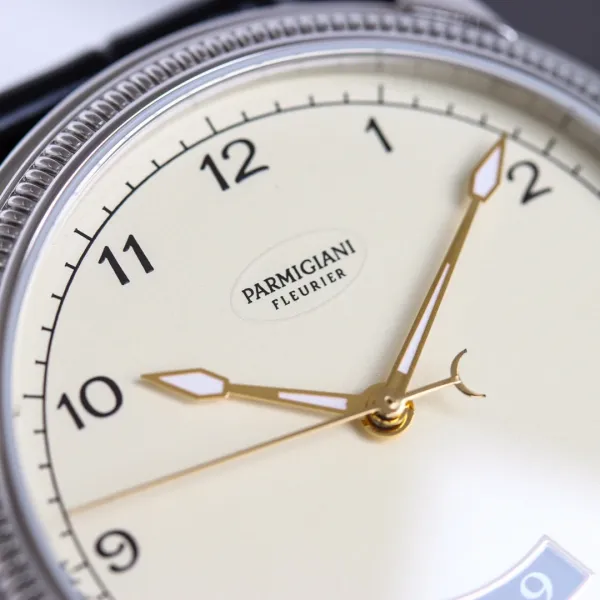 Design Parmigiani Fleurier Tonda Chronomètre Black Dial Mechanical Watch Watches - 9
