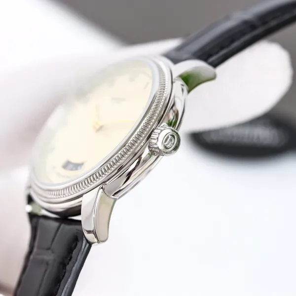 Design Parmigiani Fleurier Tonda Chronomètre Black Dial Mechanical Watch Watches - 11
