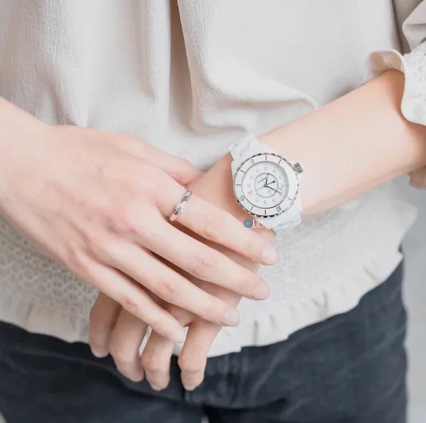 Chanel J12 White Ceramic Automatic Watch Watches - 16