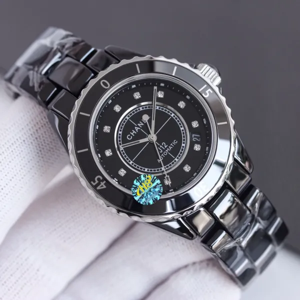 Chanel J12 White Ceramic Automatic Watch Watches - 33