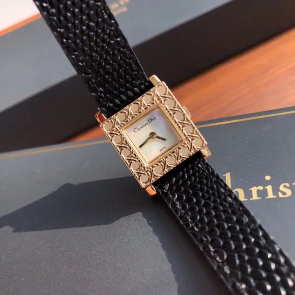 Dior La D de Dior Green Python Strap Quartz Watch Watches - 8