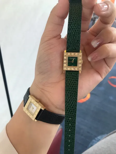 Dior La D de Dior Green Python Strap Quartz Watch Watches - 30