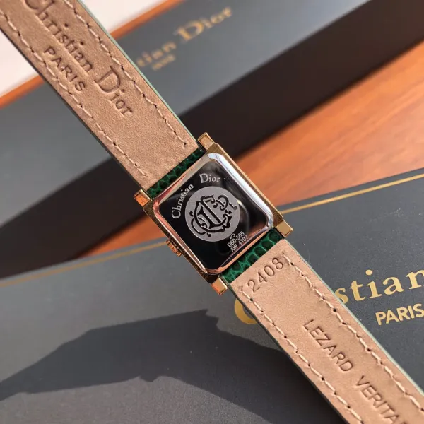 Dior La D de Dior Green Python Strap Quartz Watch Watches - 19