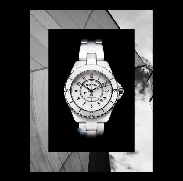 Chanel J12 White Ceramic Automatic Watch Watches - 17