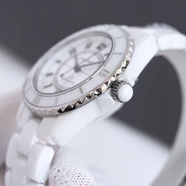 Chanel J12 White Ceramic Automatic Watch Watches - 27