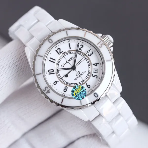 Chanel J12 White Ceramic Automatic Watch Watches - 23