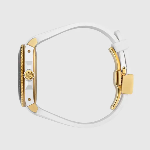 Gucci Dive Snake Black Rubber Watch Watches - 6