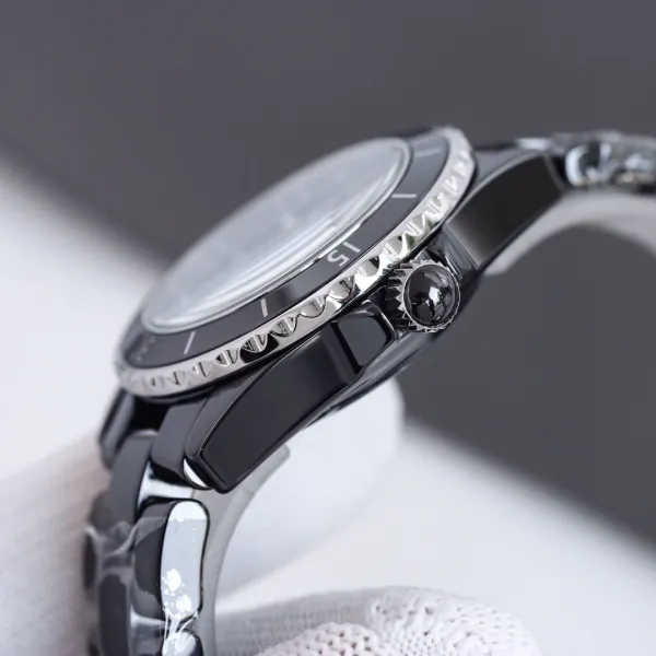 Chanel J12 White Ceramic Automatic Watch Watches - 35