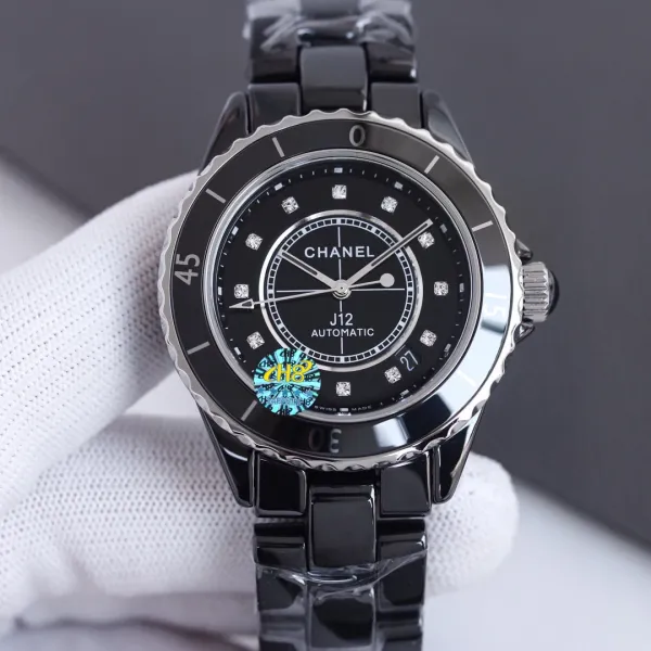 Chanel J12 White Ceramic Automatic Watch Watches - 32