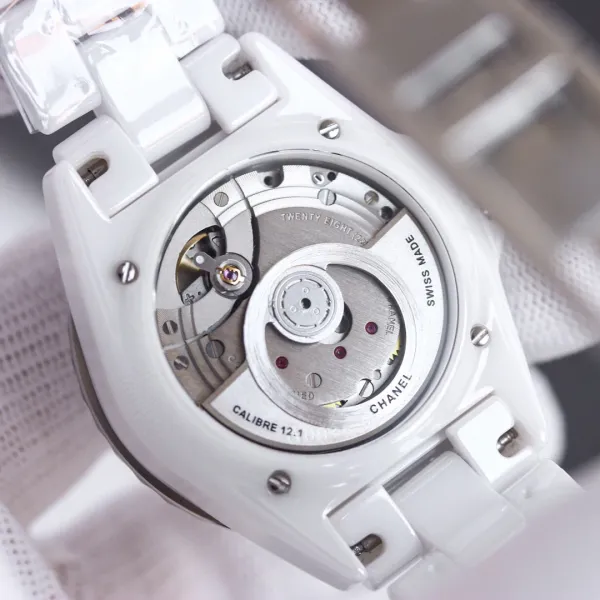 Chanel J12 White Ceramic Automatic Watch Watches - 28