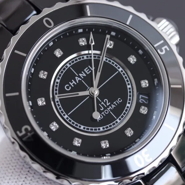 Chanel J12 White Ceramic Automatic Watch Watches - 34