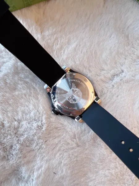 Gucci Dive Cat White Rubber Strap Watch Watches - 17